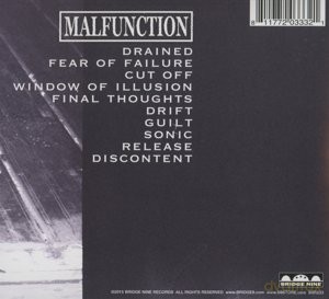 Malfunction: Fear Of Failure (digipack) [CD]