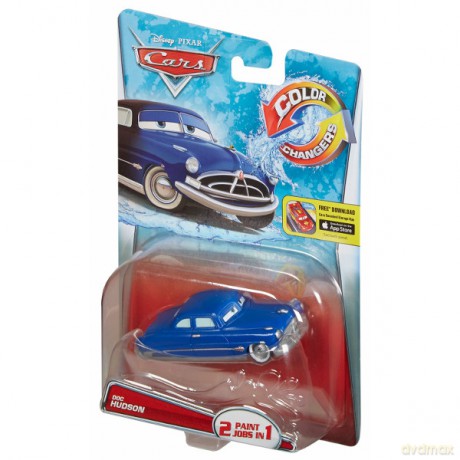 CARS Samochód zmieniający kolor, Hudson [FIGURKA]