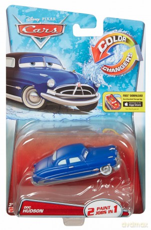 CARS Samochód zmieniający kolor, Hudson [FIGURKA]