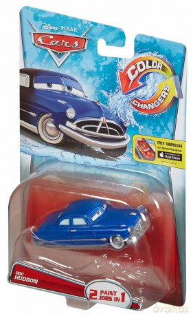 CARS Samochód zmieniający kolor, Hudson [FIGURKA]