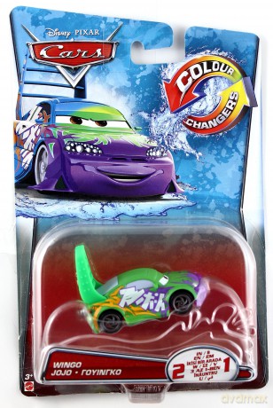 CARS Samochód zmieniający kolor, Wingo [FIGURKA]