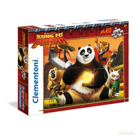 CLEMENTONI 24 el. MAXI Kung Fu Panda [PUZZLE]