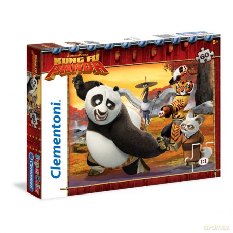 CLEMENTONI 60 el. Kung Fu Panda [PUZZLE]