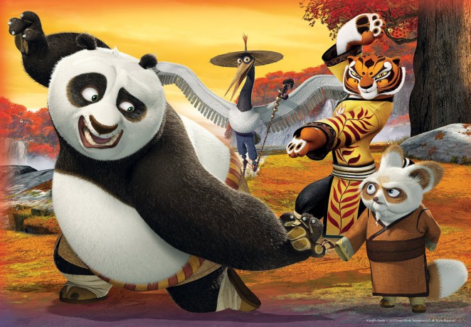 CLEMENTONI 60 el. Kung Fu Panda [PUZZLE]