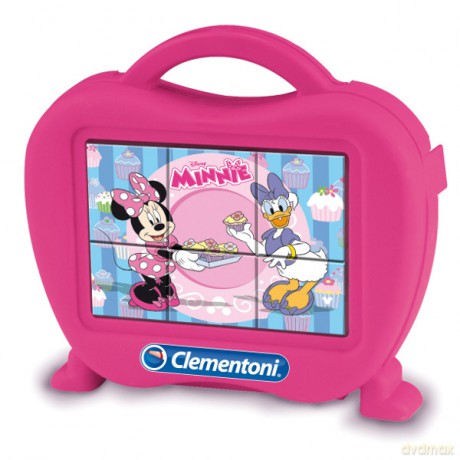 CLEMENTONI Baby Cubes 6 Minnie [KLOCKI]