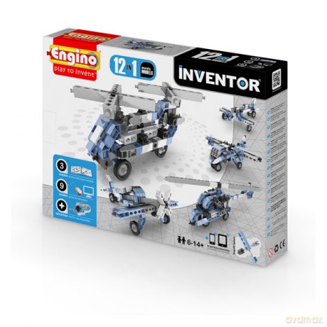 ENGINO Inventor 12 models aircrafts [KLOCKI]