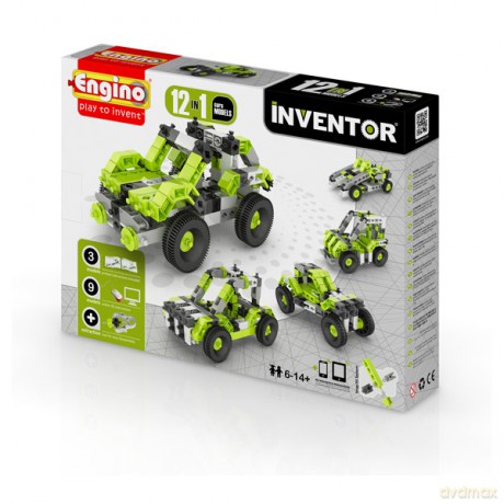 ENGINO Inventor 12 models cars [KLOCKI]