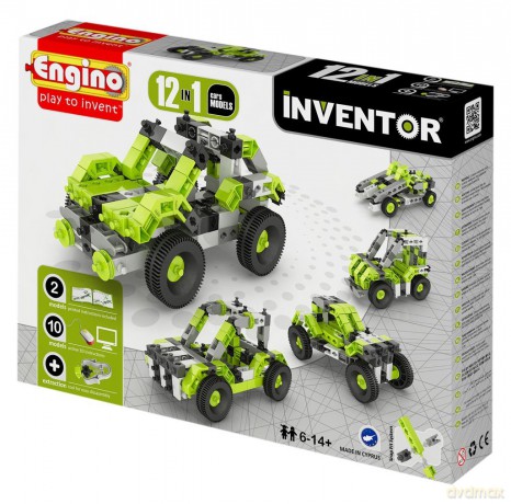 ENGINO Inventor 12 models cars [KLOCKI]