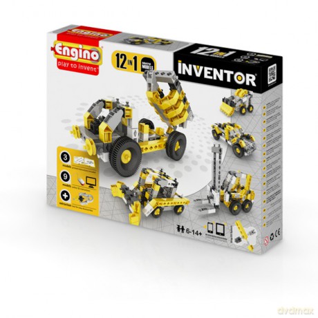 ENGINO Inventor 12 models industrial [KLOCKI]