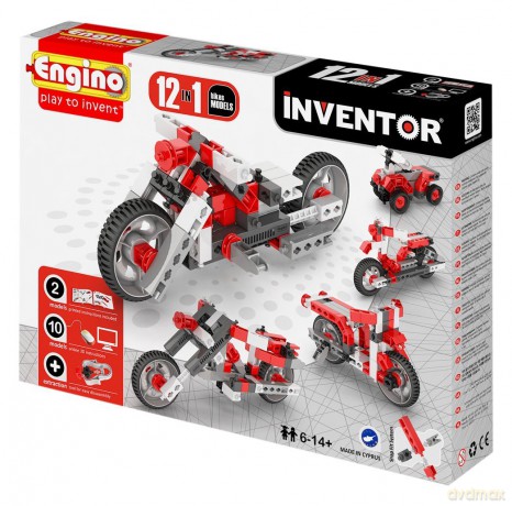 ENGINO Inventor 12 models motorbikes [KLOCKI]