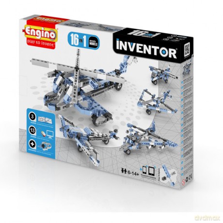 ENGINO Inventor 16 models aircrafts [KLOCKI]