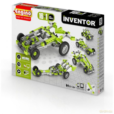 ENGINO Inventor 16 models cars [KLOCKI]