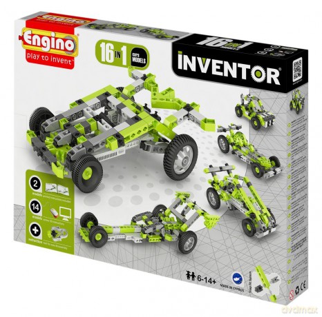ENGINO Inventor 16 models cars [KLOCKI]