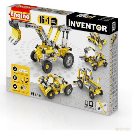 ENGINO Inventor 16 models industrial [KLOCKI]