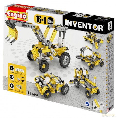 ENGINO Inventor 16 models industrial [KLOCKI]