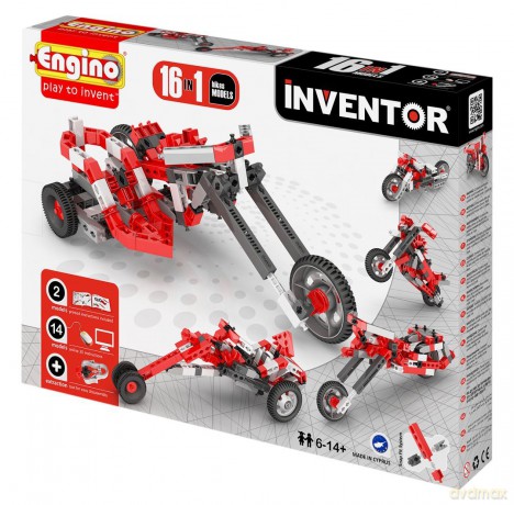ENGINO Inventor 16 models motorbikes [KLOCKI]