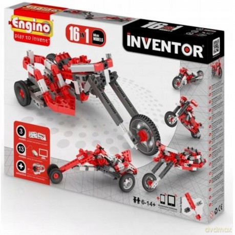 ENGINO Inventor 16 models motorbikes [KLOCKI]