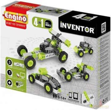 ENGINO Inventor 4 models cars [KLOCKI]