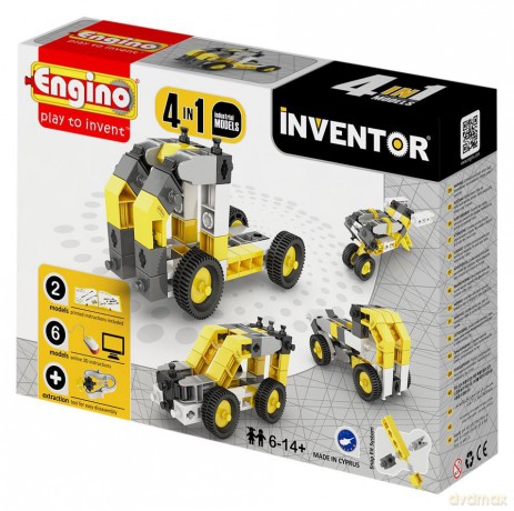 ENGINO Inventor 4 models industrial [KLOCKI]
