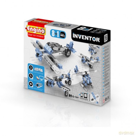 ENGINO Inventor 8 models aircrafts [KLOCKI]