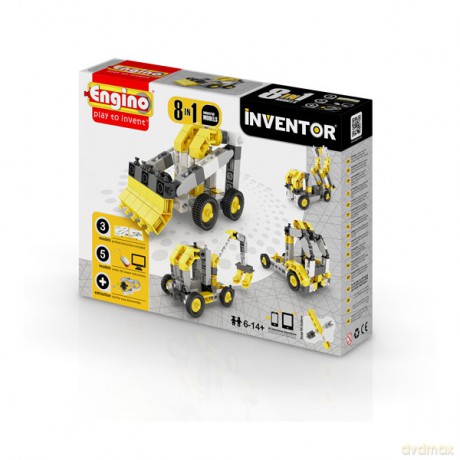 ENGINO Inventor 8 models industrial [KLOCKI]