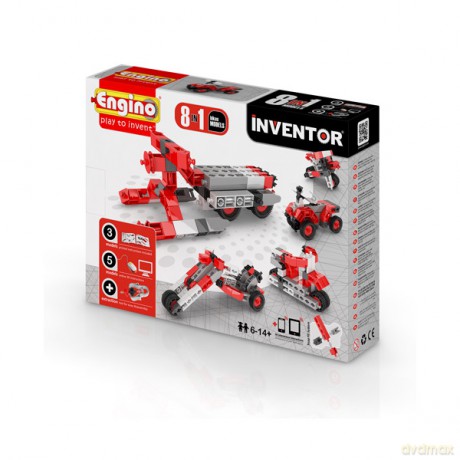 ENGINO Inventor 8 models motorbikes [KLOCKI]