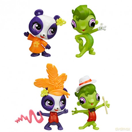 HASBRO Littlest Pet Shop Modne Zwierzęta, Penny i Vinnie [FIGURKA]