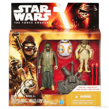 HASBRO Star Wars E7 Figurki 2 pack, BB8 Unkars (Gwiezdne Wojny) [FIGURKA]