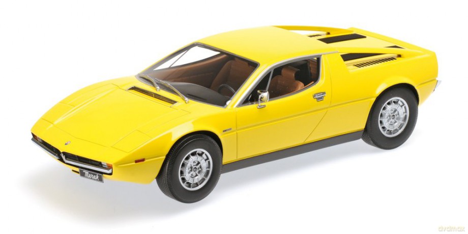 MINICHAMPS Maserati Merak 1974 (yellow)