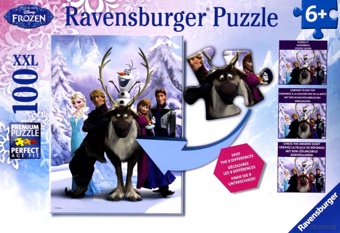 RAVENSBURGER 100 el. Frozen difference [PUZZLE]