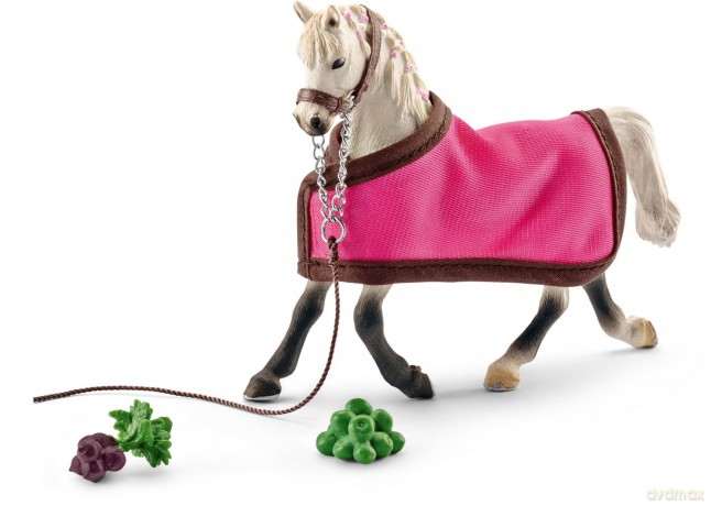 SCHLEICH Klacz klasy arabskiej z kocem [FIGURKA]