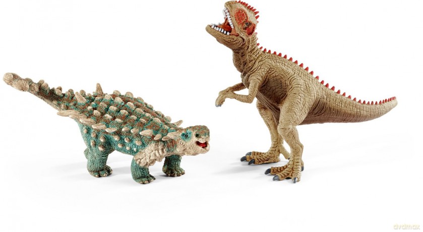 SCHLEICH Sajchania i Giganotosaurus [FIGURKA]