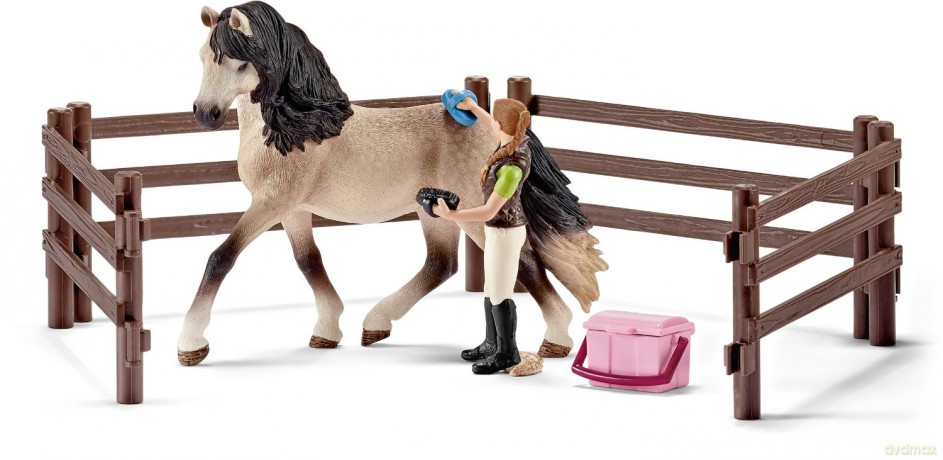SCHLEICH Zestaw do pielęgnacji koni [FIGURKA]