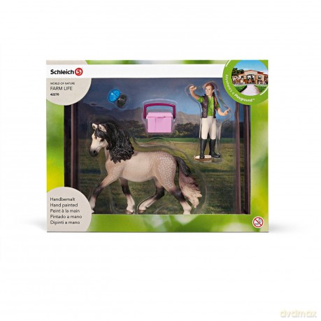 SCHLEICH Zestaw do pielęgnacji koni [FIGURKA]