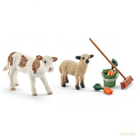 SCHLEICH Zestaw do sprzątania stajni [FIGURKA]
