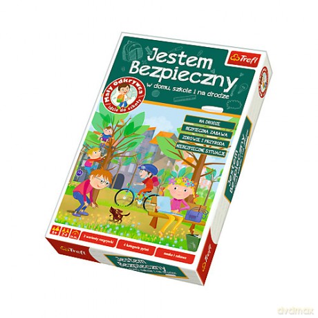 TREFL Mały Odkrywca, Jestem Bezpieczny (01342) [GRA]