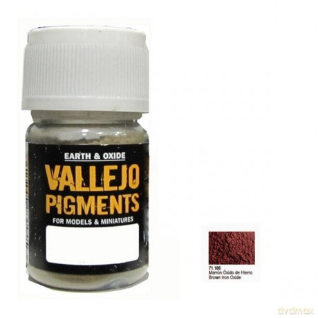 VALLEJO Pigment Brown Iron Oxide