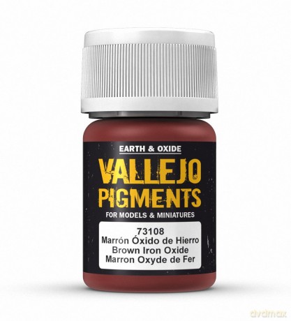 VALLEJO Pigment Brown Iron Oxide