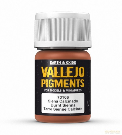 VALLEJO Pigment Burnt Siena