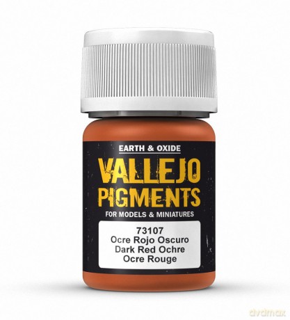 VALLEJO Pigment Dark Red Ocre