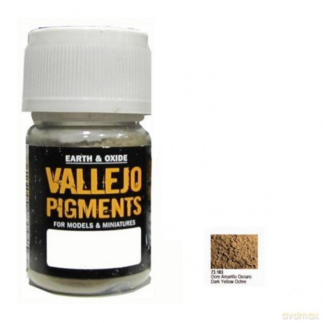 VALLEJO Pigment Dark Yellow Ocre