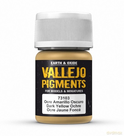 VALLEJO Pigment Dark Yellow Ocre