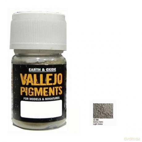 VALLEJO Pigment Light Siena