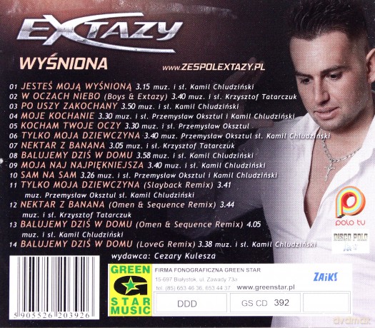 Extazy: Wyśniona [CD]