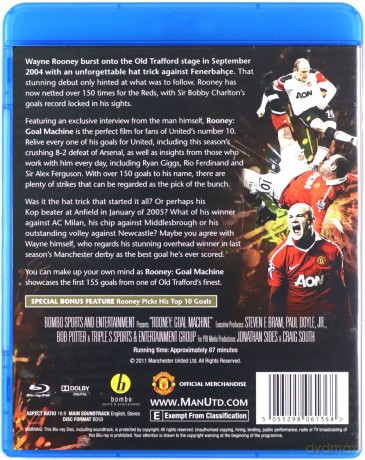 Rooney: Goal Machine [Blu-Ray]