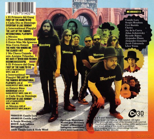 Mexrrissey: No Manchester (digipack) [CD]