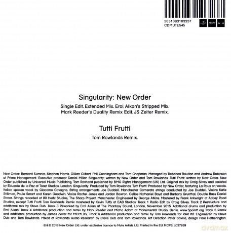 New Order: Singularity [CD]