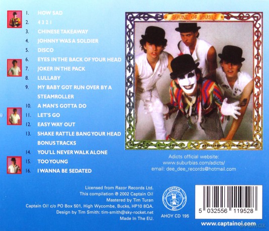 The Adicts: Sound Of Music [CD]