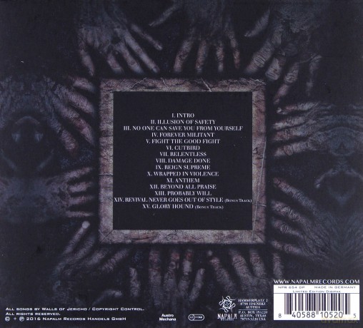 Walls Of Jericho: No One Can Save You From Yourself (Limited Edition) (digipack) [CD]