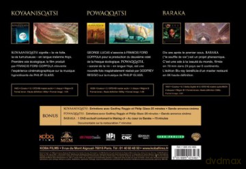 Trilogie: Baraka / Koyaanisqatsi / Powaqqatsi [3Blu-Ray]